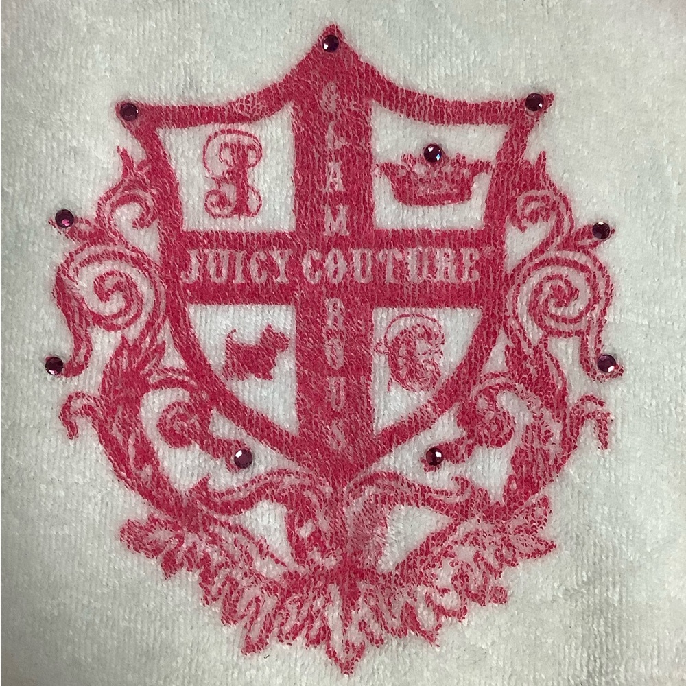 Juicy Couture 90s Terry Pants 36 x 33 Zip Up Hoodie Tracksuit - Picture 12 of 15